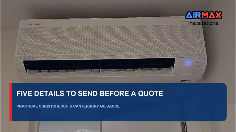Five Details to Send Before Requesting a Heat Pump Quote